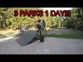 3 Parks In One Day!?!?! Passing The 100 Mark!