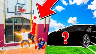 Last Person To Miss A Layup, Wins A Car!