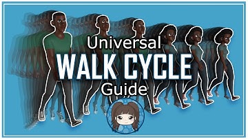 HOW TO ANIMATE WALK CYCLES - 2D & 3D Tutorial + Maya Walkthrough