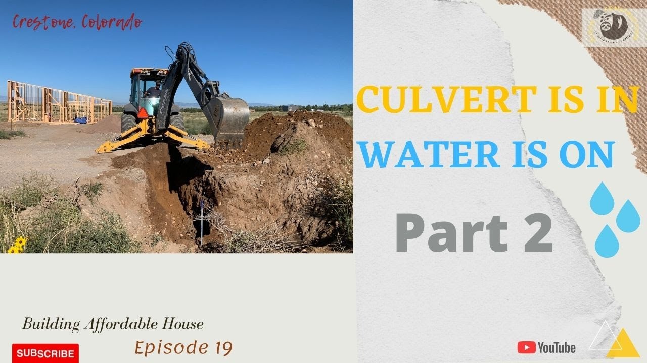 Water Line Installation Part 2 | Building an Affordable House | Episode 19