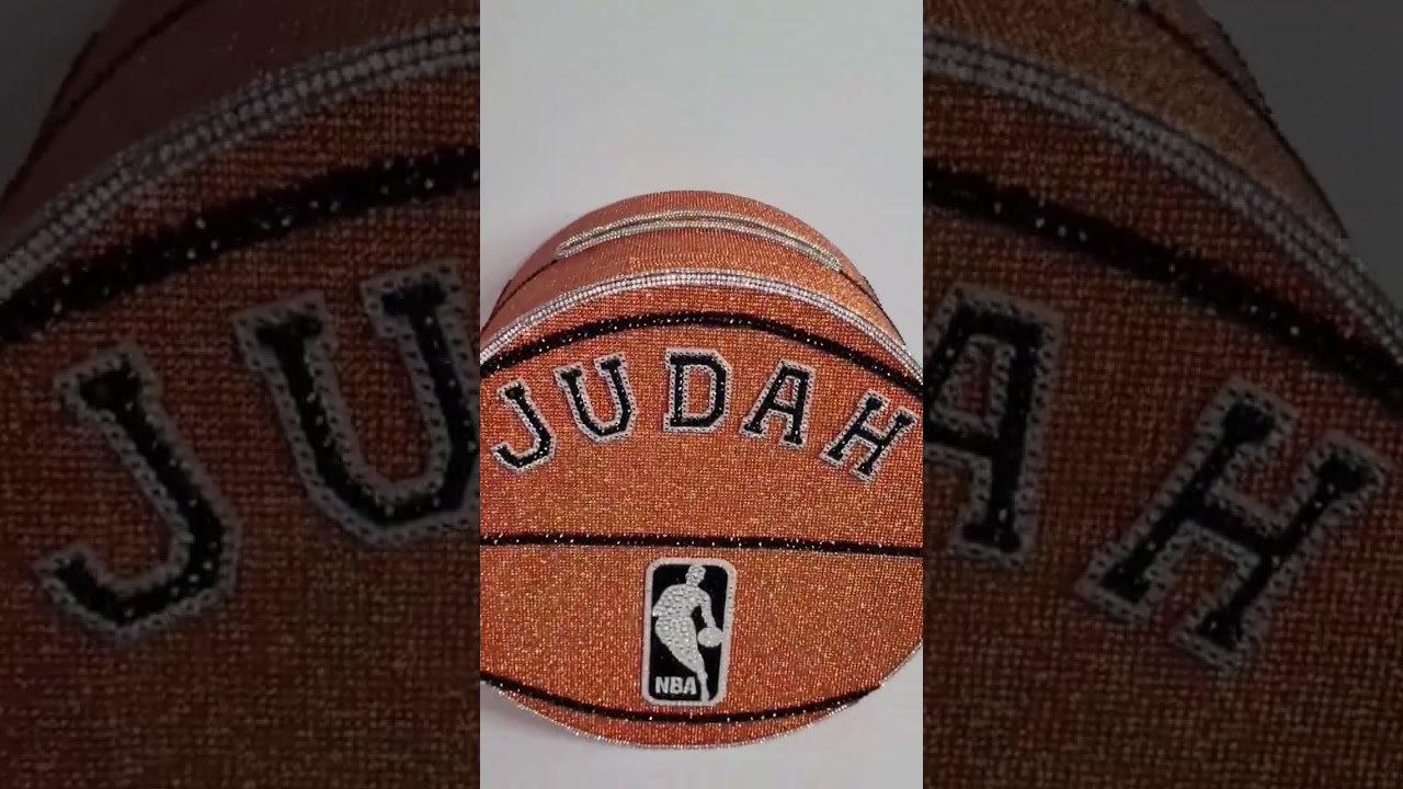 BLING Basketball Theme Birthday Card Holder Tutorial 