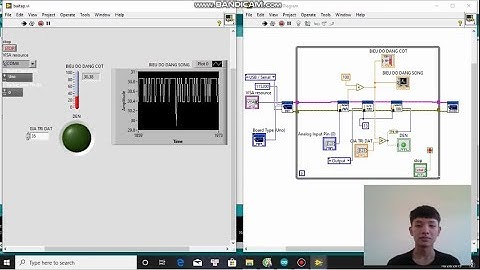 GIAO TIẾP ARDUINO VỚI LABVIEW: ĐỌC NHIỆT ĐỘ LM35 - ĐIỀU KHIỂN ĐÈN