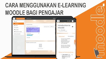 CARA MENAMBAHKAN ABSENSI, PELAJARAN, DAN KUIS DI ELEARNING MOODLE