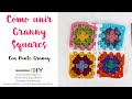 💥💥 CÓMO UNIR GRANNY SQUARES CON PUNTO GRANNY 💥💥 por Cecilia Losada de Mamma Do It Yourself