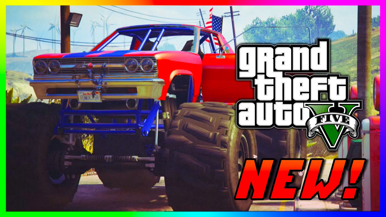 valse professionel Få GTA 5 FREE "Cheval Marshall" Monster Truck & Save $250,000! GTA 5 PS4  Gameplay Rare Cars! (GTA V) - YouTube