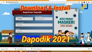 CARA DOWNLOAD DAN INSTALL DAPODIK 2021