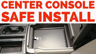 Tuffy Ford F-150 Console Safe Installation !