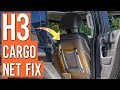 Fix Your Hummer H3 Rear Cargo Nets!