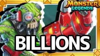 DESTROYING BOUNTY HUNT - MONSTER LEGENDS screenshot 3