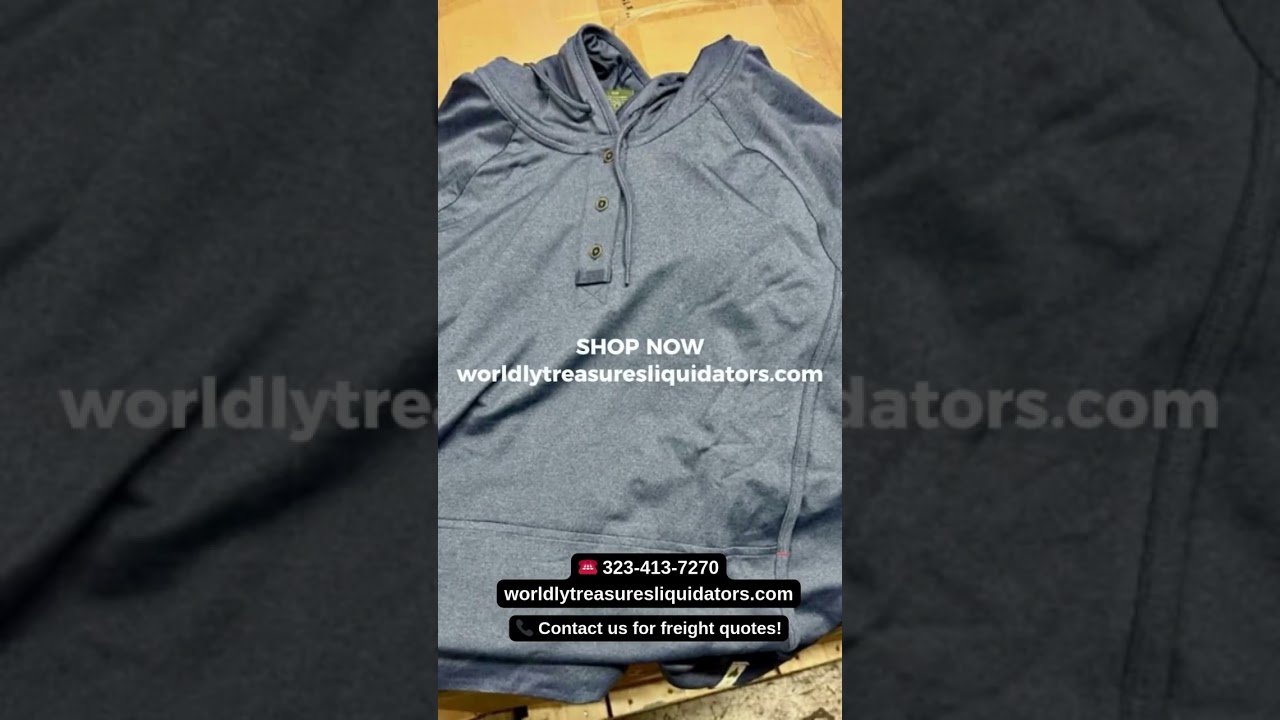 MEN'S AND WOMEN'S APPAREL TRUCKLOAD