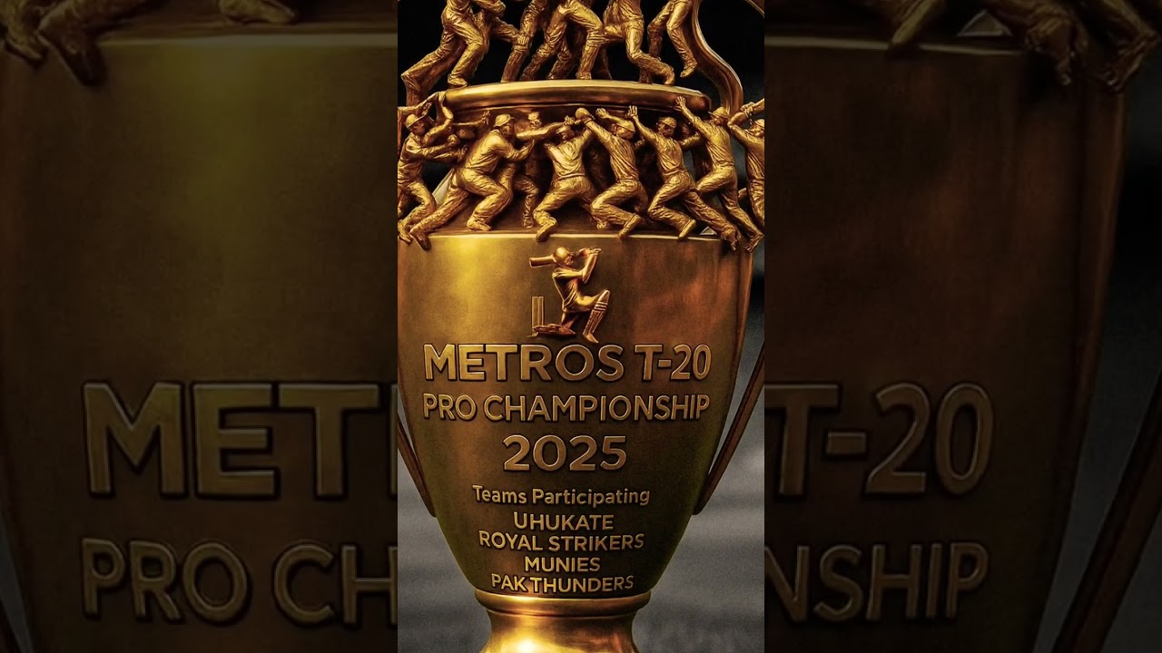 Metros T-20 Pro Championship 2025 (Season-1). Starts feom11th July 2025 