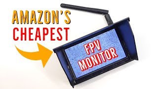 Testing Cheapest FPV Monitor on Amazon - ReadytoSky 4.3" FPV Monitor and  Reciever Review