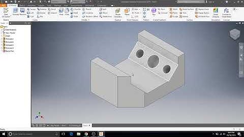 06 Autodesk Inventor: Editing, Move, Copy, Rotate