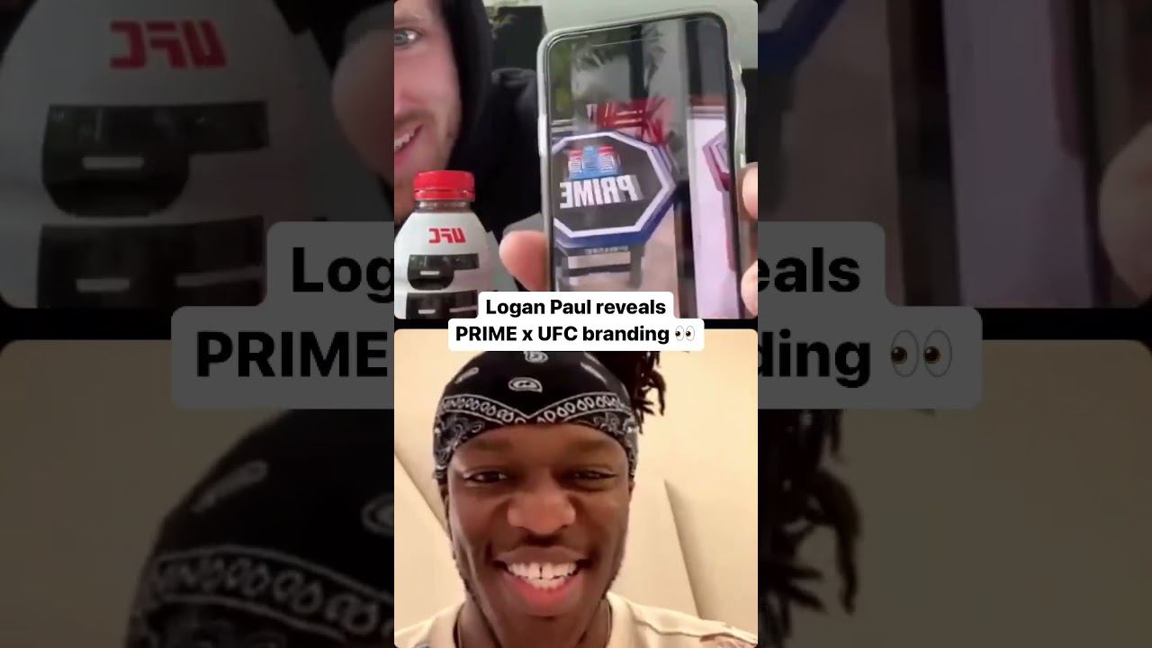 Logan Paul reveals Prime x UFC branding 
