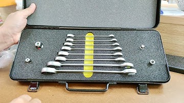 Bộ cờ lê tự động lật đảo chiều từ 8 tới 19mm ELORA 204 S8M OMS