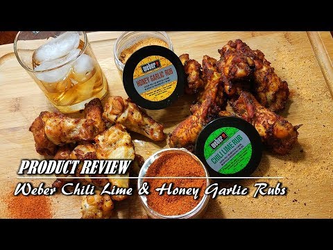 Weber Chili Lime & Honey Garlic Rubs Product Review - MES - Masterbuilt Electric Smoker