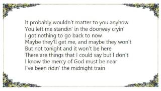 Bonnie Raitt - Standing in the Doorway Lyrics