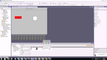 Tạo một nút nhấn 2 tác động trên giao diện Wincc Flexble
