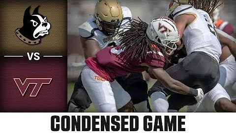 Wofford vs. Virginia Tech Condensed Game | 2022 AC...