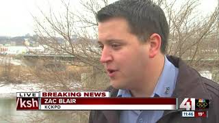 City worker finds body in Kansas River