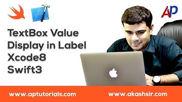 TextBox Value Display in Label -Xcode8  Swift3 | iOS Tutorials in Gujarati