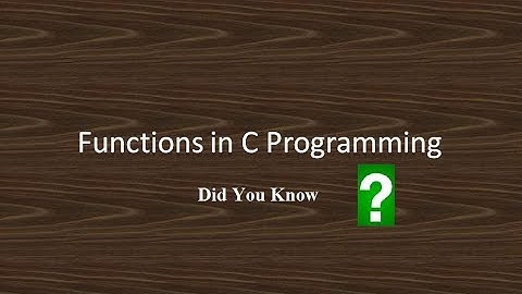 C Programming Tutorial for Beginners part 8| Functions in C Programming