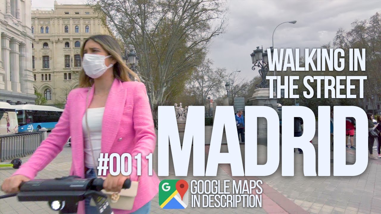 Walk in Madrid _ Recoletos/Cibeles to puerta del sol  