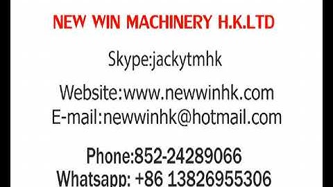 Automatic taping & testing machine WM-1948TSN. newwinhk@hotmail.com