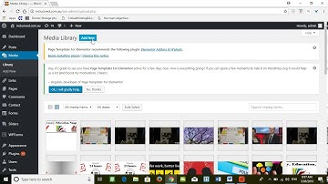 Adding image/video to media library