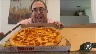 Papa John’s New NY Style Crispy Cuppy 'Roni Pizza