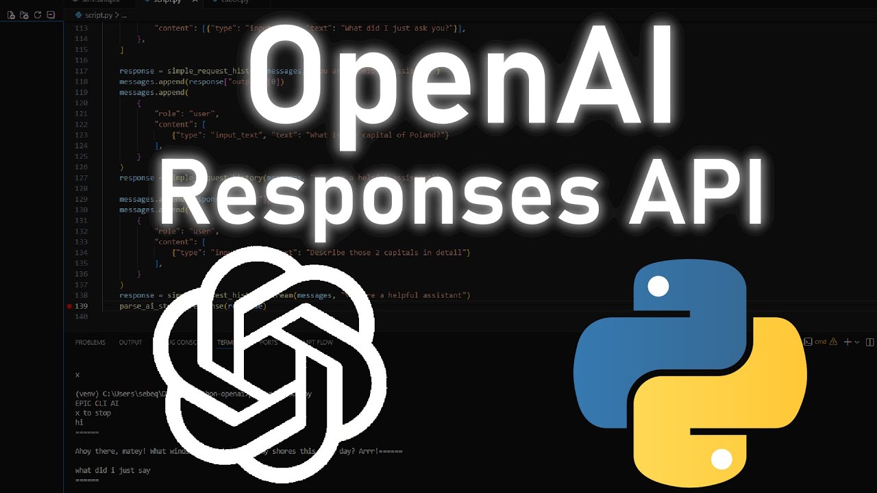 Build Your Own CLI AI Agent - Responses API