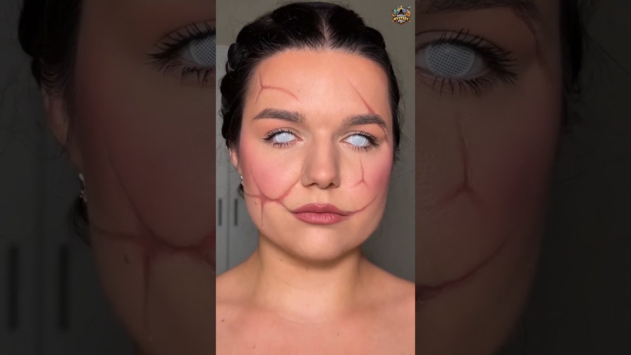 How Movies Create Realistic Scars! 😱🎬 | SFX Makeup Mystery #facts #shorts