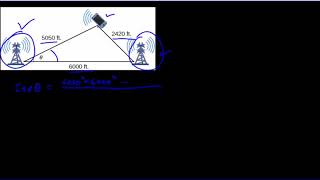 Law of Cosines Triangulation Problem
