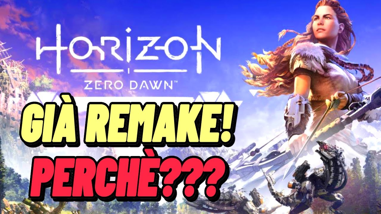 Horizon Zero Dawn avrà un remake, a quanto pare: ecco perchè ce lo meritiam...