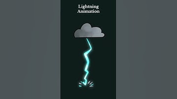 Lightning Animation in Procreate #shorts #procreate #animation