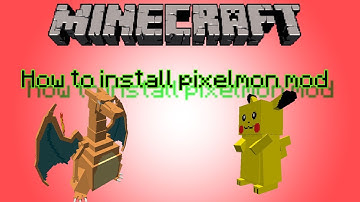 How to install pixelmon mod