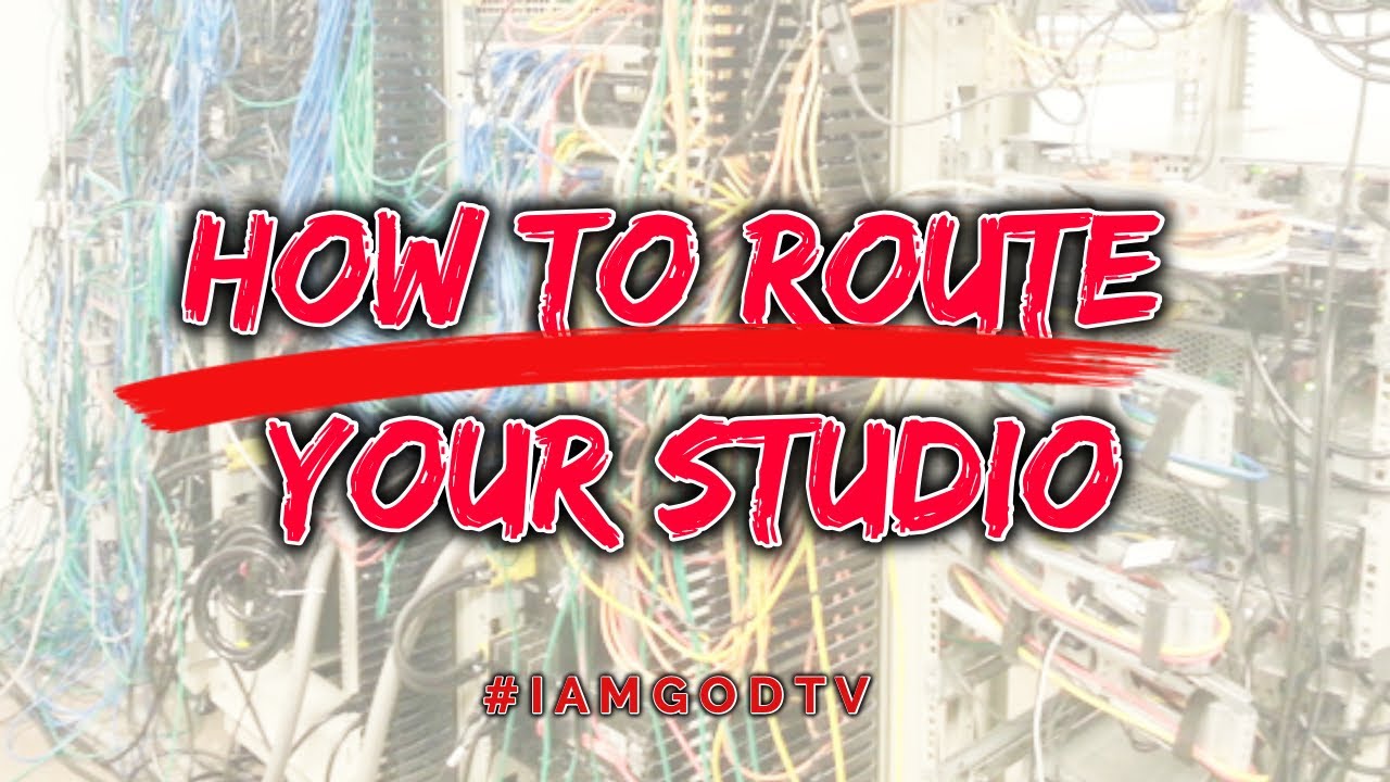 How to route your studio with hardware gear - YouTube