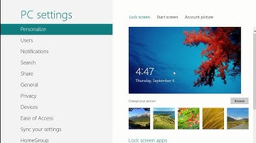 How to customize notifications in Windows 8