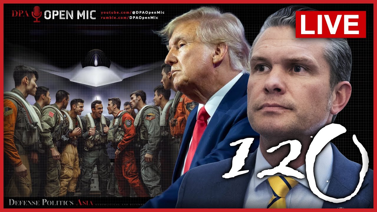 [ DPA Open Mic 120 ] Trump announces F47; Houthis warned; Hamas warned; Syrians warned; Macron warns