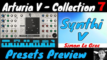 Arturia V Collection 7 | Synthi V | Presets