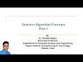 Genetics Algorithm Concepts: Part-1 | GA | Parteek Bhatia | Machine Learning