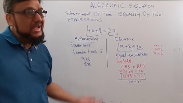 Essex Grammar Schools - Algebraic Equations 11 Plus Maths Tutorial