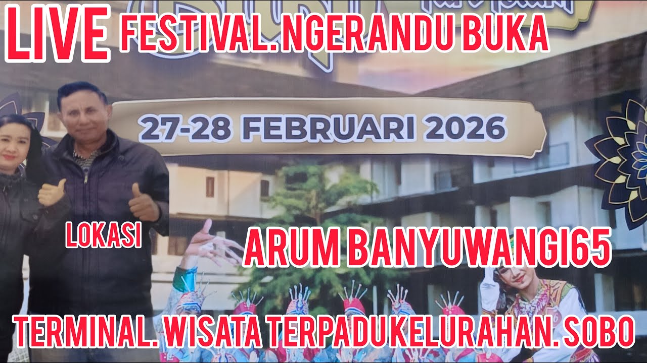 LIVE Festival Ngerandu  Buka  