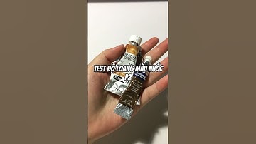 Test độ loang màu nước p2 #sokimura #shorts