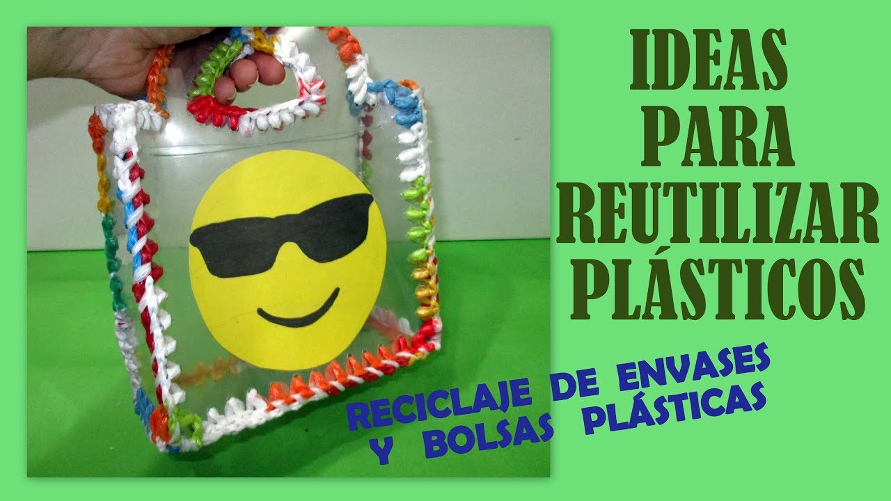 33 IDEAS PARA REUTILIZAR PLASTICO ♻ Reciclar envases botellas y bolsas plásticas