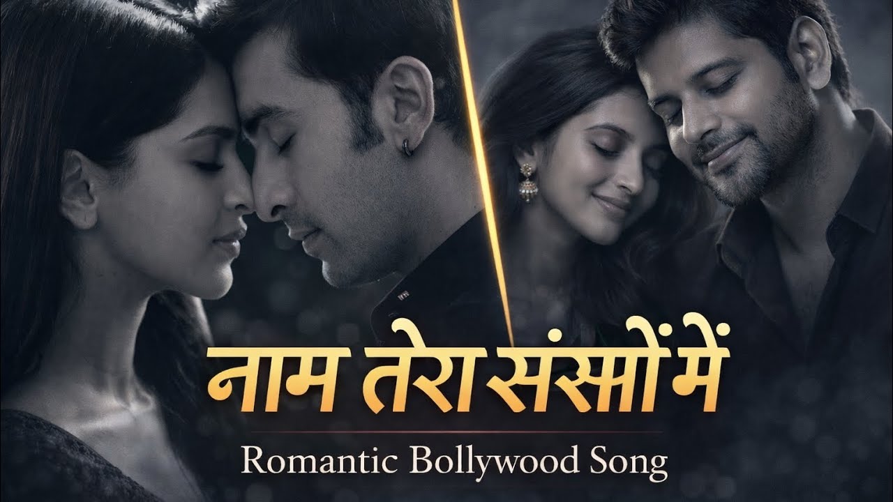 नाम तेरा सांसों में 💞 | Romantic Bollywood Song 2026 | MelodyverseStudiio 