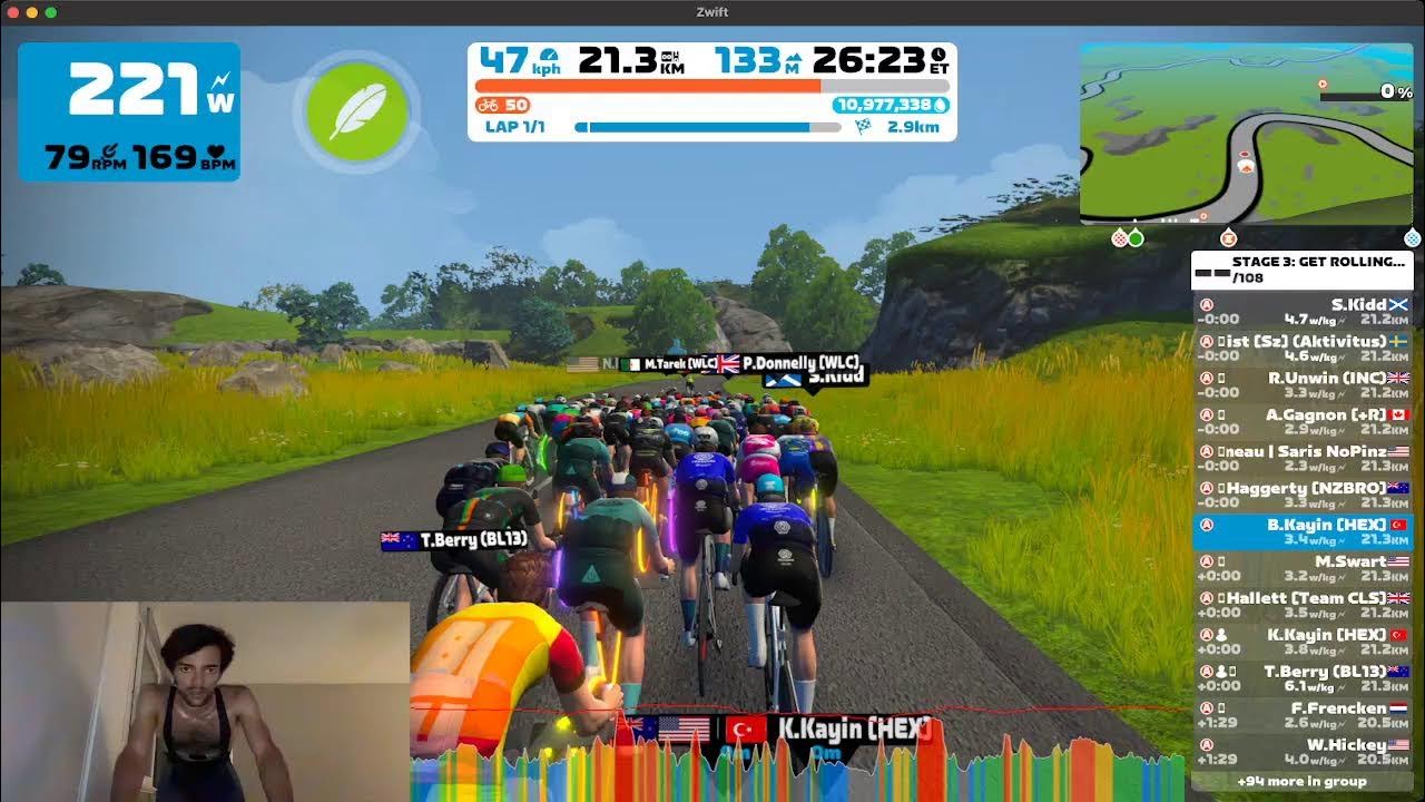 STAGE 3 GET ROLLING—Douce France ZWIFT YouTube