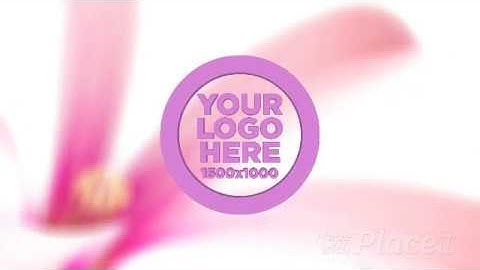 Intro Maker with a 3D Flower Bloom Animation