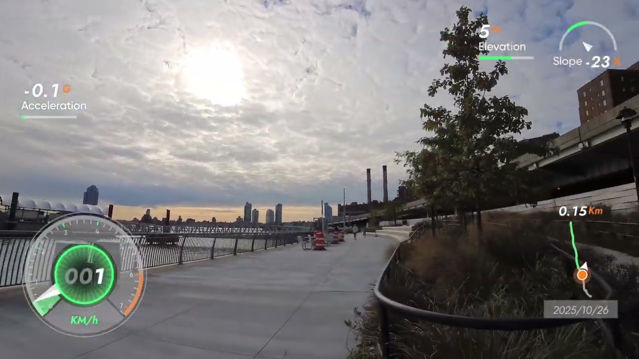 Insta360 Go 3S - Camera views on East River