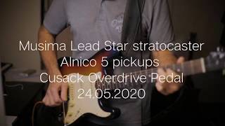 LeadStar Geman Stratocaster by Musima, 1977.